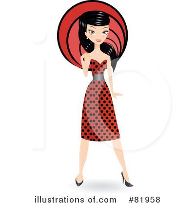 Royalty-Free (RF) Fashion Clipart Illustration by Melisende Vector - Stock Sample #81958