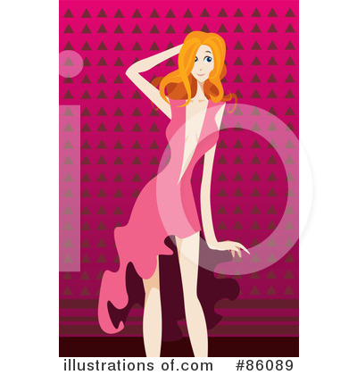 Royalty-Free (RF) Fashion Clipart Illustration by mayawizard101 - Stock Sample #86089