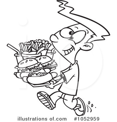 Cheeseburger Clipart #1052959 by toonaday