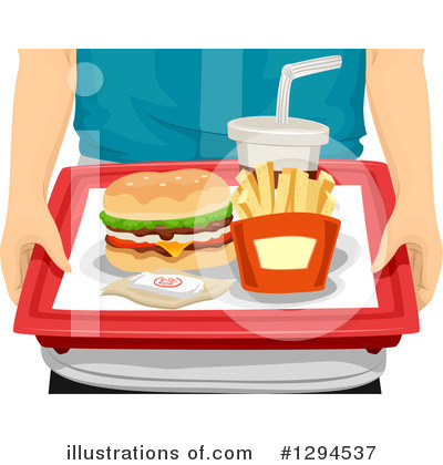 Royalty-Free (RF) Fast Food Clipart Illustration by BNP Design Studio - Stock Sample #1294537