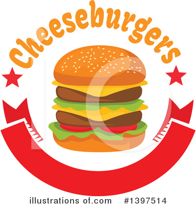 Royalty-Free (RF) Fast Food Clipart Illustration by Vector Tradition SM - Stock Sample #1397514
