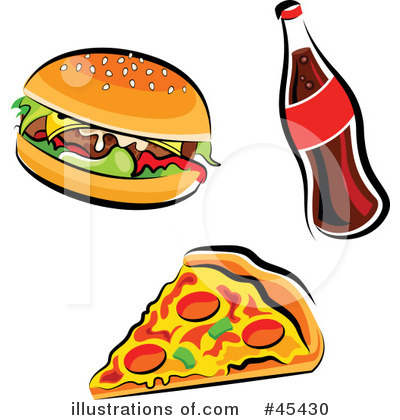 Pizza Clipart #45430 by TA Images