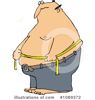 Royalty-Free (RF) Fat Clipart Illustration by djart - Stock Sample #1089372