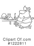 Fat Clipart #1222811 by toonaday