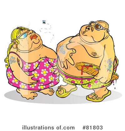 Royalty-Free (RF) Fat Clipart Illustration by Snowy - Stock Sample #81803