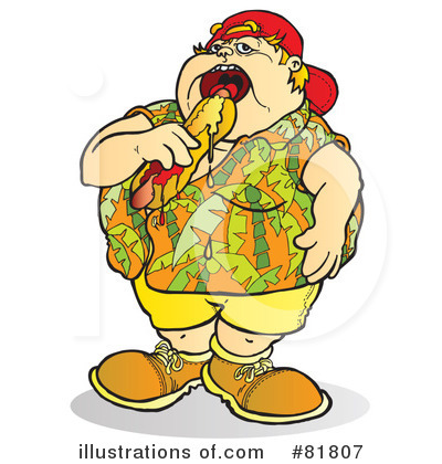 Royalty-Free (RF) Fat Clipart Illustration by Snowy - Stock Sample #81807