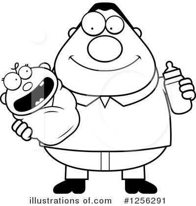 Royalty-Free (RF) Father Clipart Illustration by Cory Thoman - Stock Sample #1256291