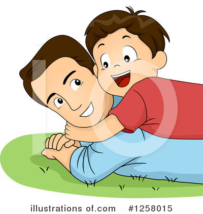 Hugging Clipart #1258015 by BNP Design Studio