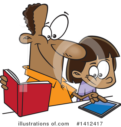 Books Clipart #1412417 by toonaday