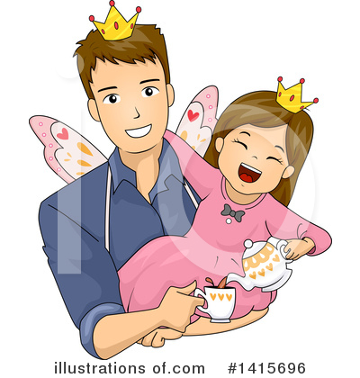 Royalty-Free (RF) Father Clipart Illustration by BNP Design Studio - Stock Sample #1415696