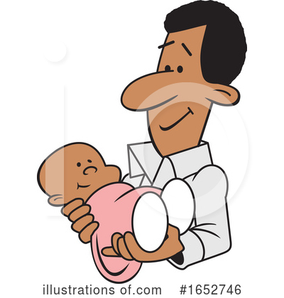 Dad Clipart #1652746 by Johnny Sajem