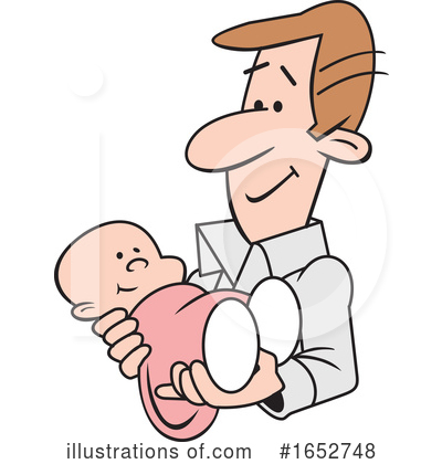 Dad Clipart #1652748 by Johnny Sajem