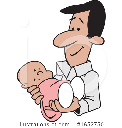 Royalty-Free (RF) Father Clipart Illustration by Johnny Sajem - Stock Sample #1652750