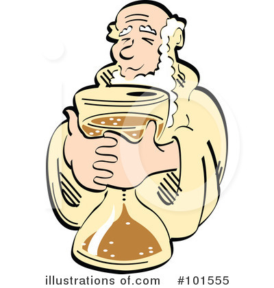 Royalty-Free (RF) Father Time Clipart Illustration by Andy Nortnik - Stock Sample #101555