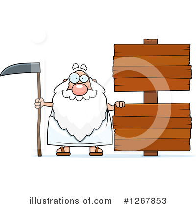 Royalty-Free (RF) Father Time Clipart Illustration by Cory Thoman - Stock Sample #1267853