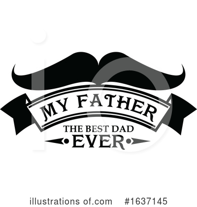 Fathers Day Clipart #1637145 by Vector Tradition SM