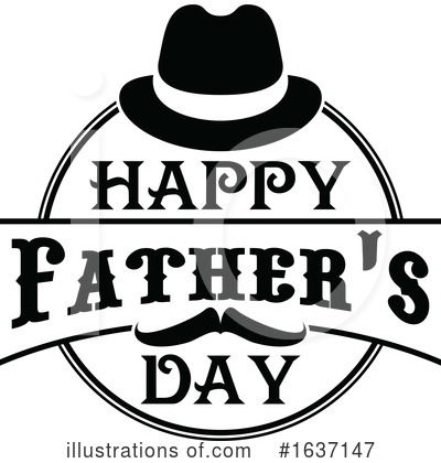 Fathers Day Clipart #1637147 by Vector Tradition SM