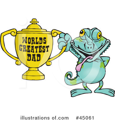 Royalty-Free (RF) Fathers Day Clipart Illustration by Dennis Holmes Designs - Stock Sample #45061