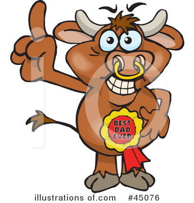Cow Clipart #45076 by Dennis Holmes Designs