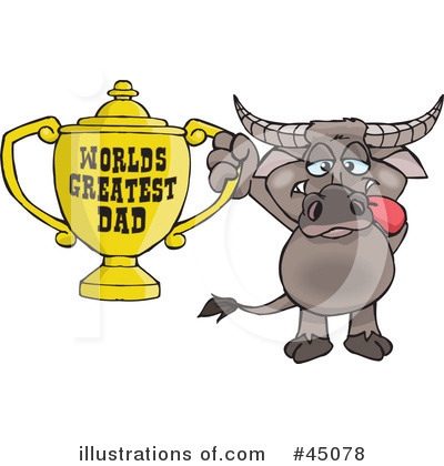 Royalty-Free (RF) Fathers Day Clipart Illustration by Dennis Holmes Designs - Stock Sample #45078