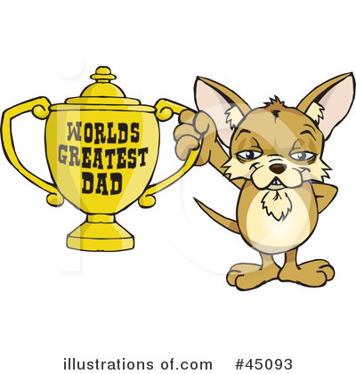 Royalty-Free (RF) Fathers Day Clipart Illustration by Dennis Holmes Designs - Stock Sample #45093