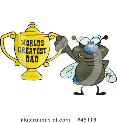 Royalty-Free (RF) Fathers Day Clipart Illustration by Dennis Holmes Designs - Stock Sample #45118