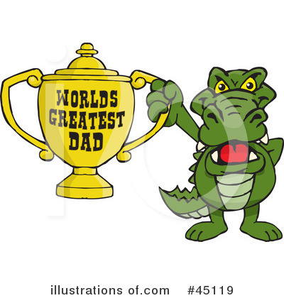 Royalty-Free (RF) Fathers Day Clipart Illustration by Dennis Holmes Designs - Stock Sample #45119
