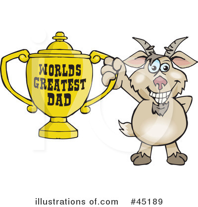 Royalty-Free (RF) Fathers Day Clipart Illustration by Dennis Holmes Designs - Stock Sample #45189