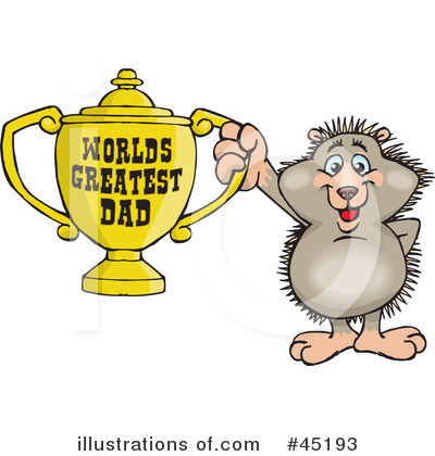 Royalty-Free (RF) Fathers Day Clipart Illustration by Dennis Holmes Designs - Stock Sample #45193