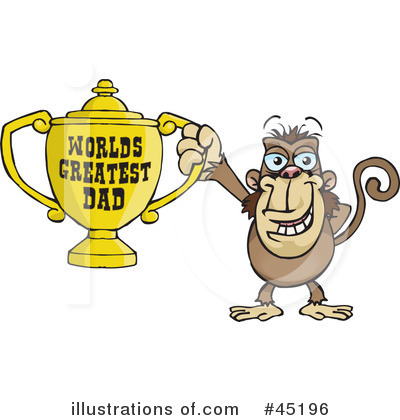 Royalty-Free (RF) Fathers Day Clipart Illustration by Dennis Holmes Designs - Stock Sample #45196