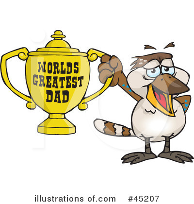 Royalty-Free (RF) Fathers Day Clipart Illustration by Dennis Holmes Designs - Stock Sample #45207
