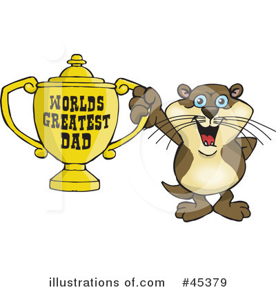 Royalty-Free (RF) Fathers Day Clipart Illustration by Dennis Holmes Designs - Stock Sample #45379