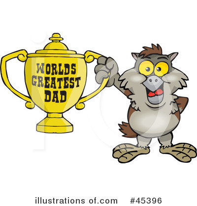 Royalty-Free (RF) Fathers Day Clipart Illustration by Dennis Holmes Designs - Stock Sample #45396