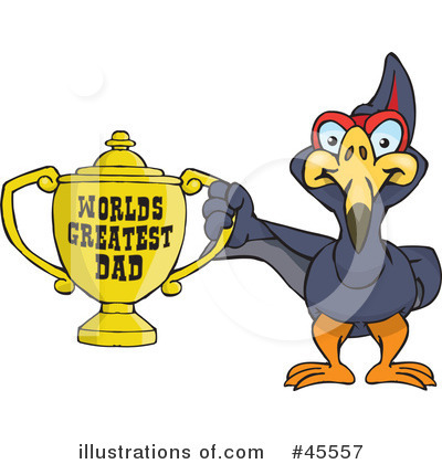 Royalty-Free (RF) Fathers Day Clipart Illustration by Dennis Holmes Designs - Stock Sample #45557