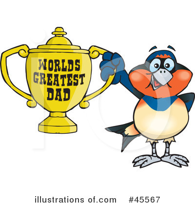 Royalty-Free (RF) Fathers Day Clipart Illustration by Dennis Holmes Designs - Stock Sample #45567