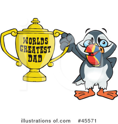 Royalty-Free (RF) Fathers Day Clipart Illustration by Dennis Holmes Designs - Stock Sample #45571