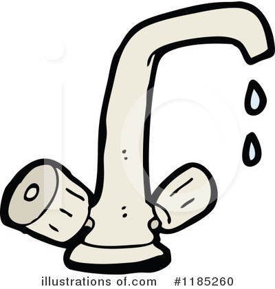 Royalty-Free (RF) Faucet Clipart Illustration by lineartestpilot - Stock Sample #1185260