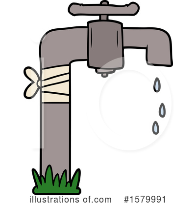 Faucet Clipart #1579991 by lineartestpilot