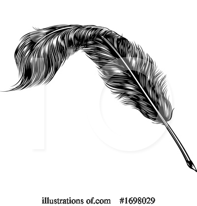 Royalty-Free (RF) Feather Clipart Illustration by AtStockIllustration - Stock Sample #1698029