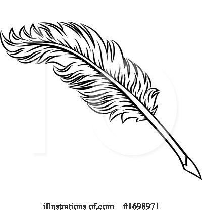 Royalty-Free (RF) Feather Clipart Illustration by AtStockIllustration - Stock Sample #1698971
