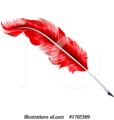 Royalty-Free (RF) Feather Clipart Illustration by AtStockIllustration - Stock Sample #1705369