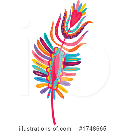 Royalty-Free (RF) Feather Clipart Illustration by Vector Tradition SM - Stock Sample #1748665
