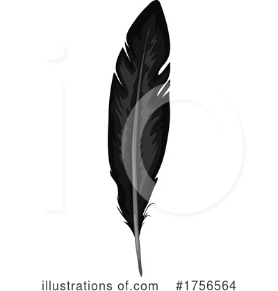 Feather Clipart #1756564 by Vector Tradition SM