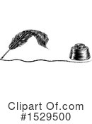 Feather Quill Clipart #1529500 by AtStockIllustration