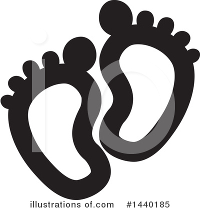 Royalty-Free (RF) Feet Clipart Illustration by ColorMagic - Stock Sample #1440185
