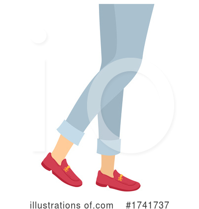 Royalty-Free (RF) Feet Clipart Illustration by BNP Design Studio - Stock Sample #1741737