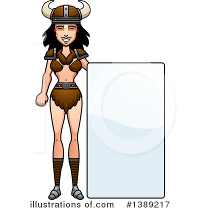 Female Barbarian Clipart #1389217 by Cory Thoman