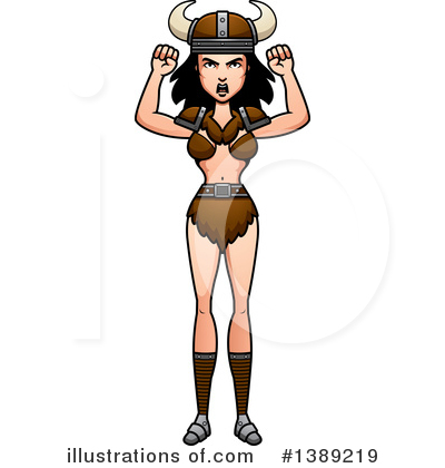 Royalty-Free (RF) Female Barbarian Clipart Illustration by Cory Thoman - Stock Sample #1389219