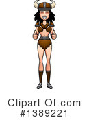 Female Barbarian Clipart #1389221 by Cory Thoman