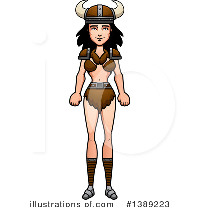 Royalty-Free (RF) Female Barbarian Clipart Illustration by Cory Thoman - Stock Sample #1389223